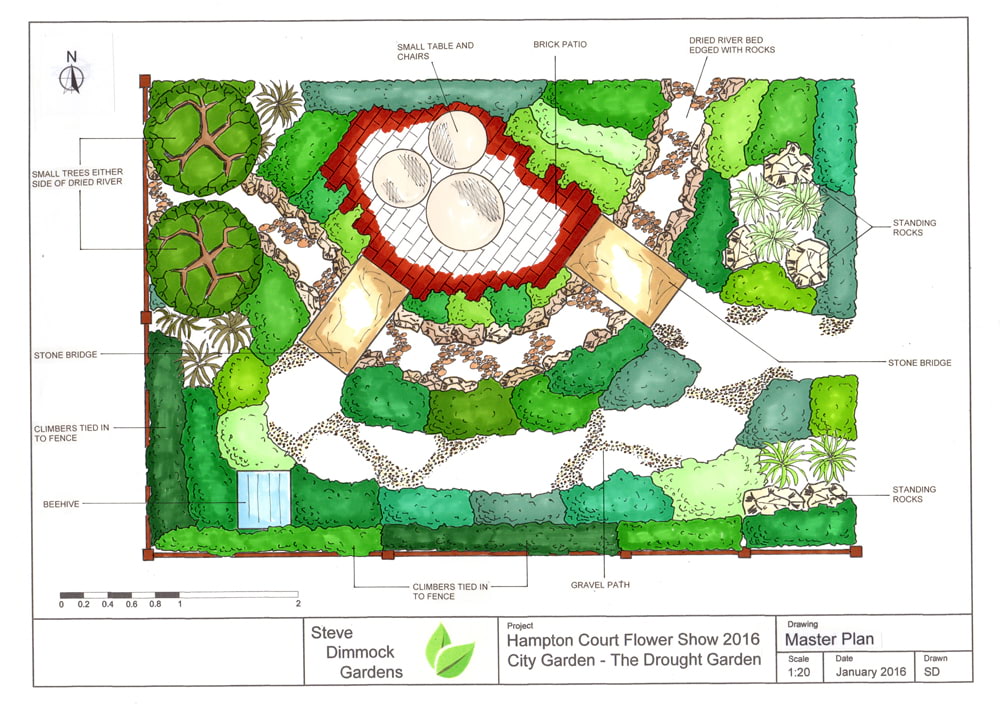 Steve Dimmock Hampton Court Flower Show 2016 Winner